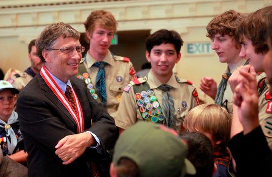 Bill Gates otrzymał nagrodę "Srebrnego Bawoła"