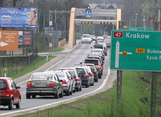 Do września utrudnienia na zakopiance