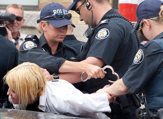 412 aresztowanych uczestników zajść w związku z G20