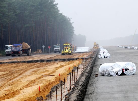 Początek prac na A2 koło Warszawy