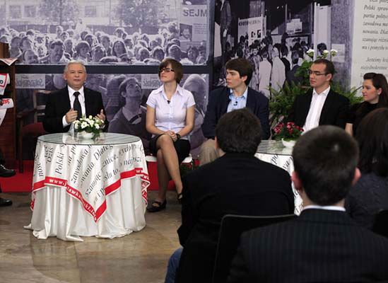 Kaczyński do młodych: nie macie się czego wstydzić