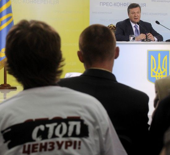 Ukraińscy dziennikarze piszą do prezydenta