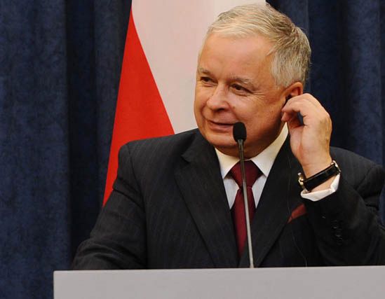 "Zamknąć most - prezydent Kaczyński przemawia!"