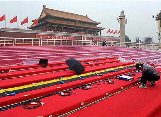 Pekin przygotowuje się do wielkiej gali
