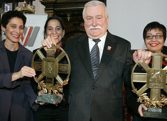 Działaczki irańskie odebrały Nagrodę Lecha Wałęsy