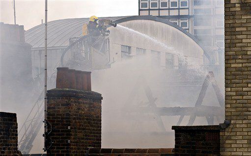 Pożar w słynnej londyńskiej dzielnicy rozrywki