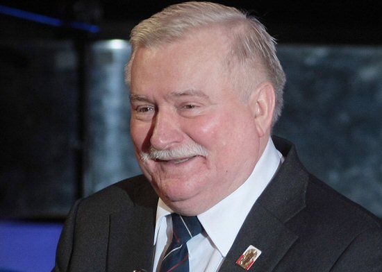 Wałęsa chwali L.Kaczyńskiego: wyprzedził mnie