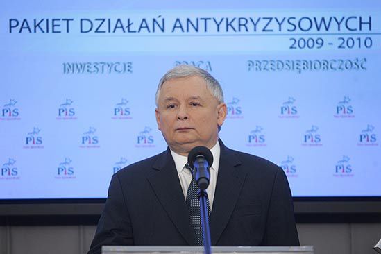 Jarosław Kaczyński: pan Tusk boi się referendum