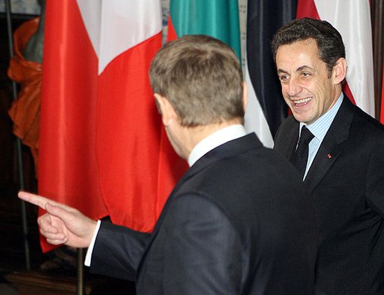 Tusk i Sarkozy: szukamy mądrego rozwiązania