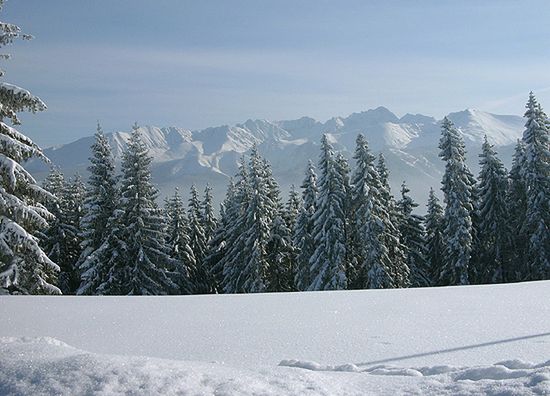 Atak zimy w Tatrach - rośnie zagrożenie lawinowe