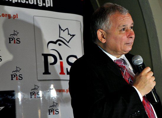 Pierwsza internetowa konferencja prasowa J. Kaczyńskiego