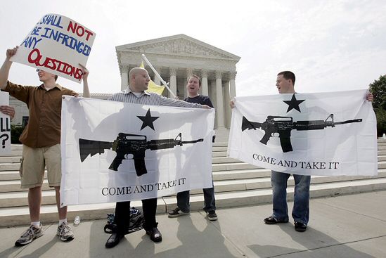 Każdy Amerykanin ma prawo posiadać broń