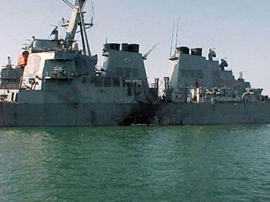 Sprawca ataku na niszczyciel USS Cole usłyszał zarzuty