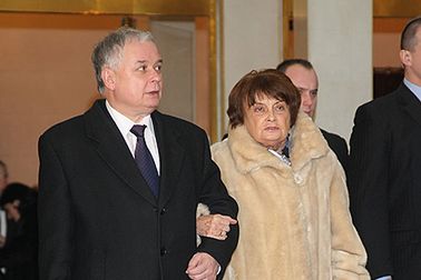 Matka braci Kaczyńskich w szpitalu