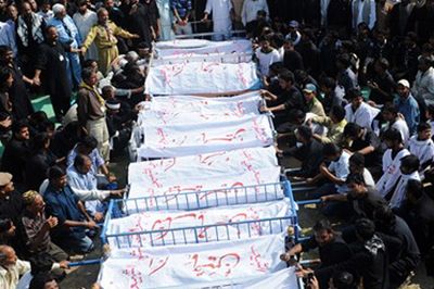 Chaos w Pakistanie po zamachu - 25 osób zginęło