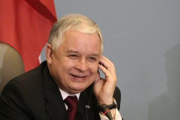 Prezydent Kaczyński na Litwie czuł się jak w domu