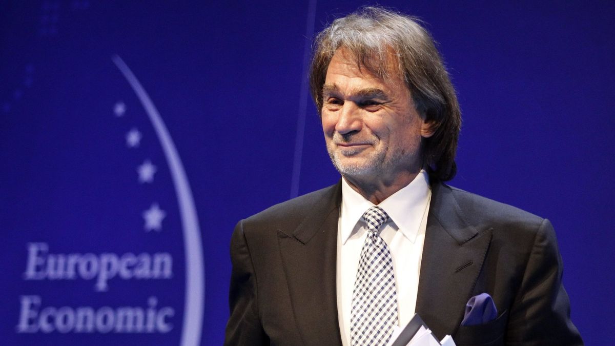 Jan Kluczyk podczas debaty "Go global! Świat, Europa, Afryka" w 2013 roku.