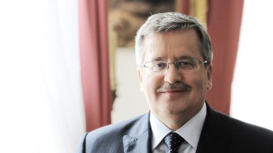 Prezydent Bronisław Komorowski