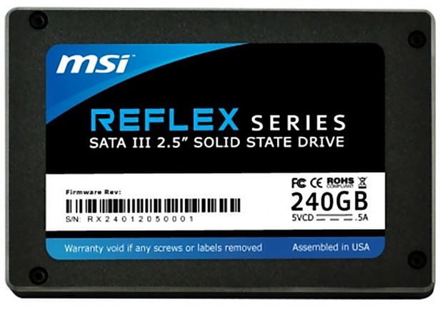 MSI Reflex - nowy gracz na rynku SSD!
