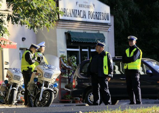 Pogrzeb kibica pod ochroną policji