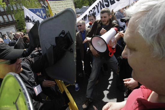 Ochrona zaatakowała posła gazem? PiS żąda wyjaśnień