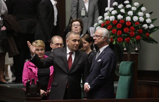 Niecodzienni goście w polskim parlamencie