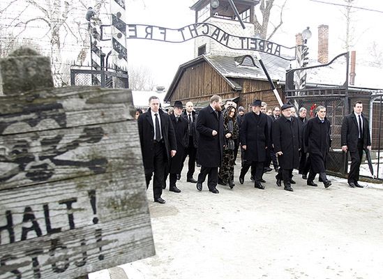 "W Auschwitz skupia się pamięć o zbrodniach nazizmu"