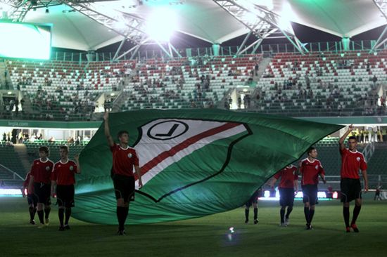 Nowy stadion Legii wzorowo zaliczył test bojowy