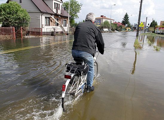 Do Sandomierza zbliża się kolejna fala powodziowa