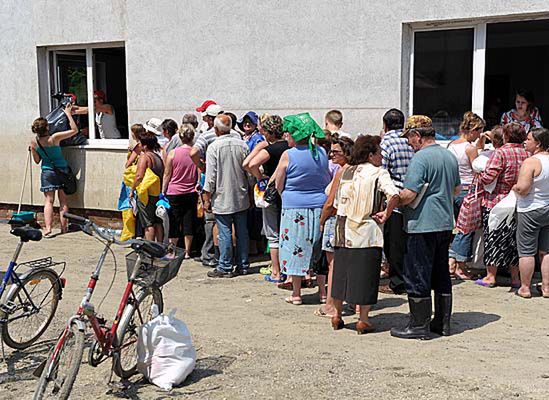 Trwa pomoc dla poszkodowanych przez powódź