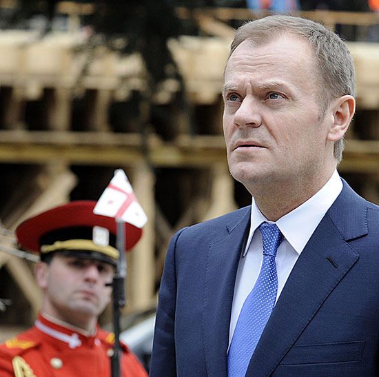 Tusk: Jesteśmy patronami europejskiej drogi Gruzji