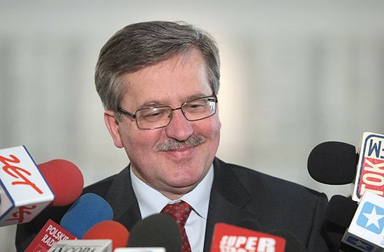 Komorowski: prezydent może mieć problem