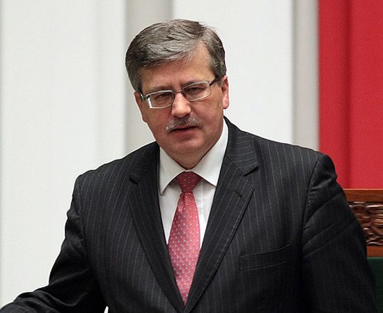 Komorowski: Polskę spotkała niewyobrażalna tragedia