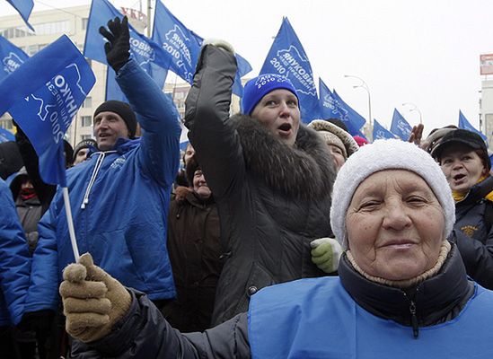 "Wybory na Ukrainie zostały sfałszowane"