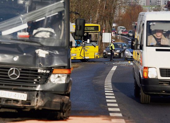 Coraz więcej wypadków na krajowej trójce