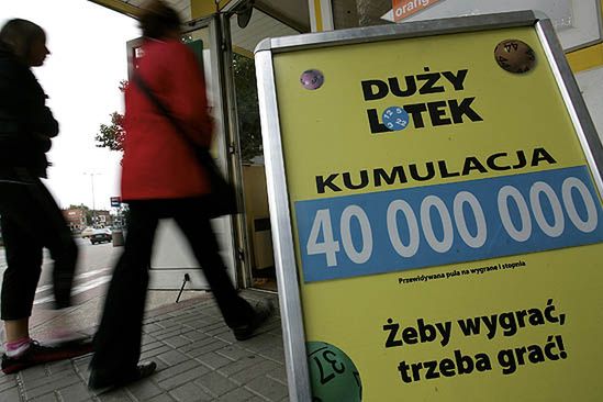 Rekordowa wygrana w lotto do podziału