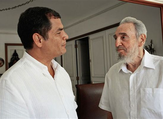 83-letni Fidel powrócił, ale nie w dresie