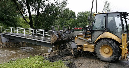 Burze i ulewy nad Lubuskiem - trwa usuwanie szkód