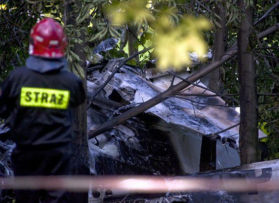 Zmarł pasażer ranny w katastrofie awionetki