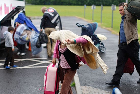 Imigranci uciekają z Belfastu po rasistowskim ataku