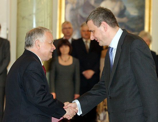 Lech Kaczyński ma nowego ministra