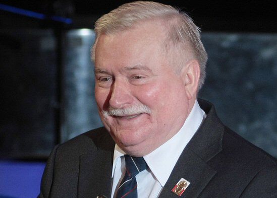 Wałęsa chwali L.Kaczyńskiego: wyprzedził mnie