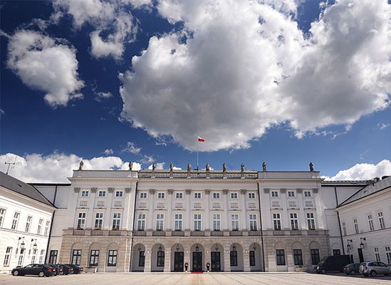 Alarm bombowy w Pałacu Prezydenckim