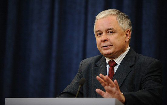 Lech Kaczyński pojechał z przesłaniem do Skwierzyny