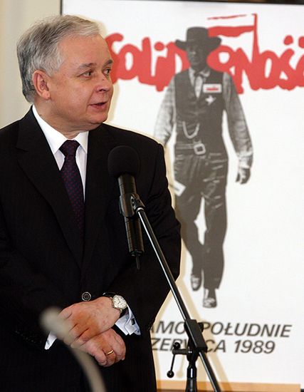 L. Kaczyński: nie było tajnego paktu dającego "Solidarności" władzę