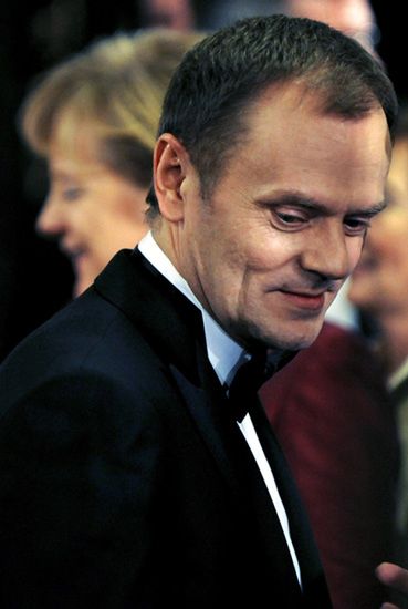 Premier Tusk rozpoczął wizytę w Brukseli