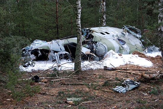 Katastrofa Mi-24: służył w Iraku, wymagał remontu