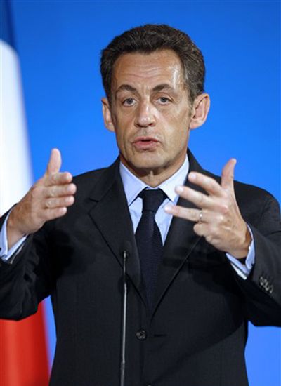 Tusk i Sarkozy politykami roku 2008