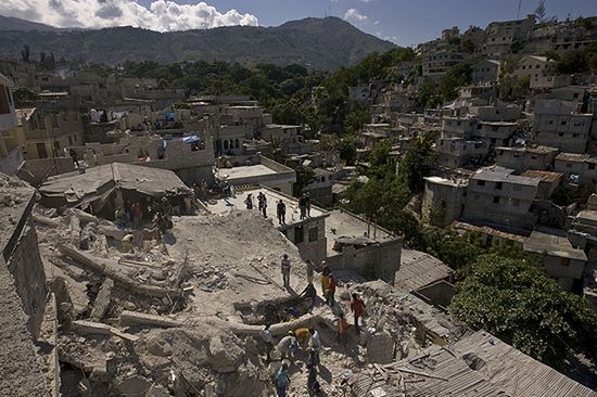 Kolejna szkoła zawaliła się na Haiti