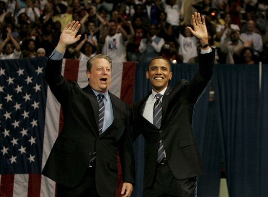 Al Gore poparł Obamę, Demokraci wciąż skłóceni